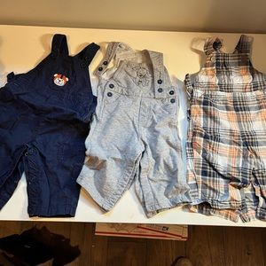 3 Baby Overalls